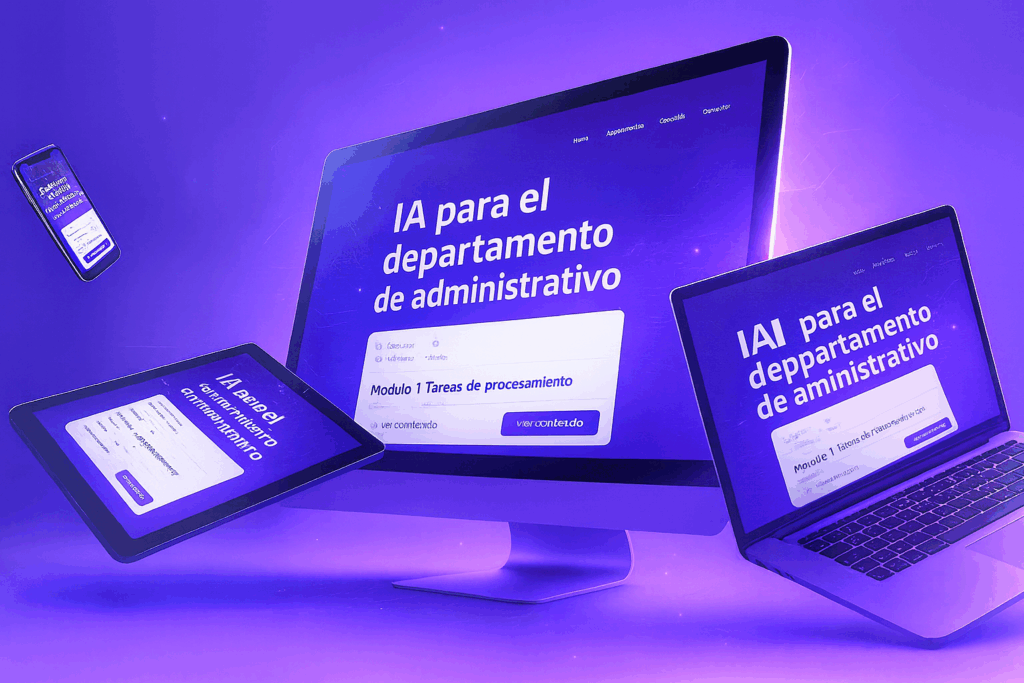 AULA VIRTUAL IA para el departamento administrativo
