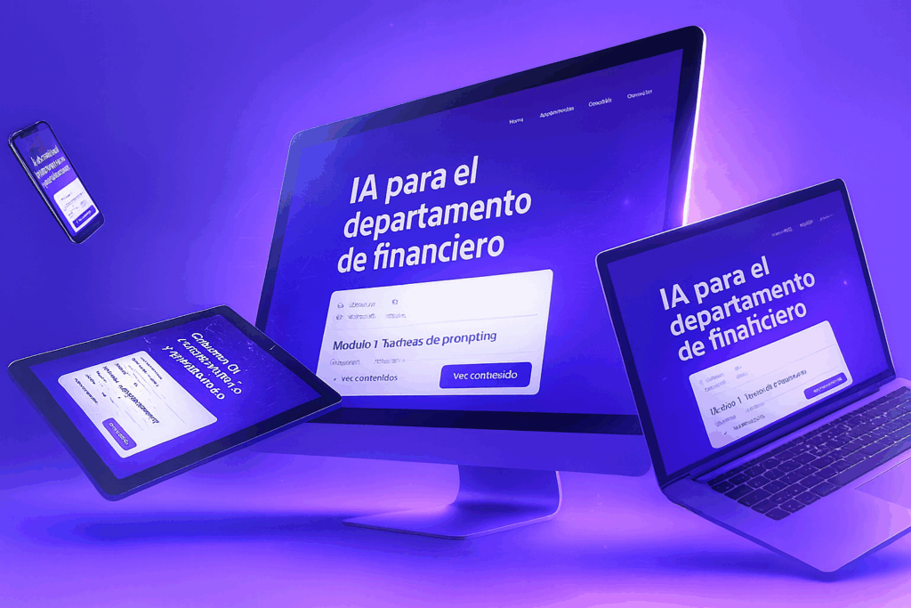 AULA VIRTUAL IA para el departamento de financiero
