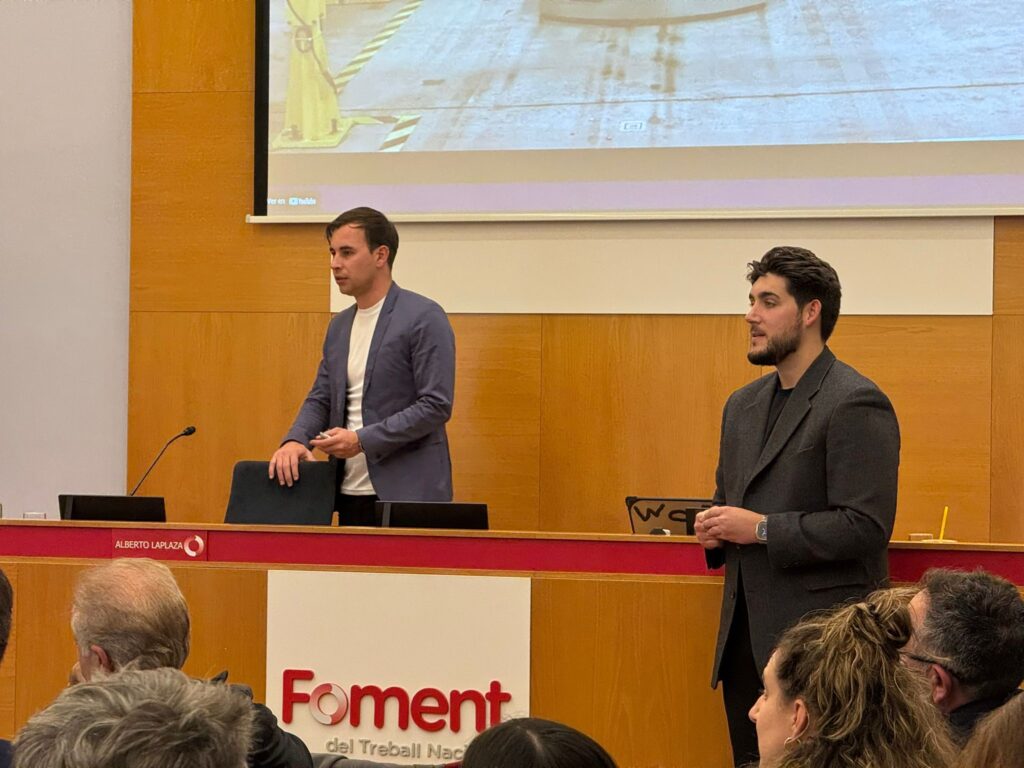 Ivan y Alberto Ceos de IA Experience en Foment del Treball