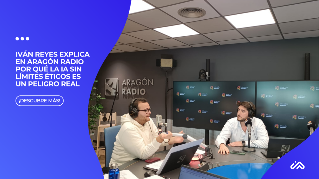 Iván Reyes explica en Aragón Radio por qué la IA sin límites éticos es un peligro real