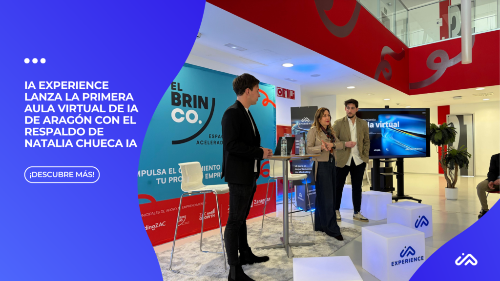 IA Experience lanza la primera Aula Virtual de IA de Aragón con el respaldo de Natalia Chueca IA