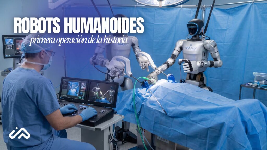 Robots humanoides en operación: La primera cirugía con IA de la historia Robots humanoides en operación: La primera cirugía con IA de la historia